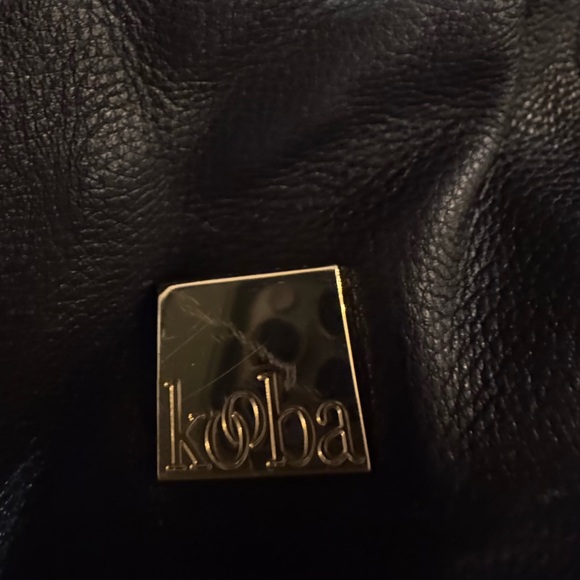 Kooba Black Leather Tote Bag - Picture 6 of 6